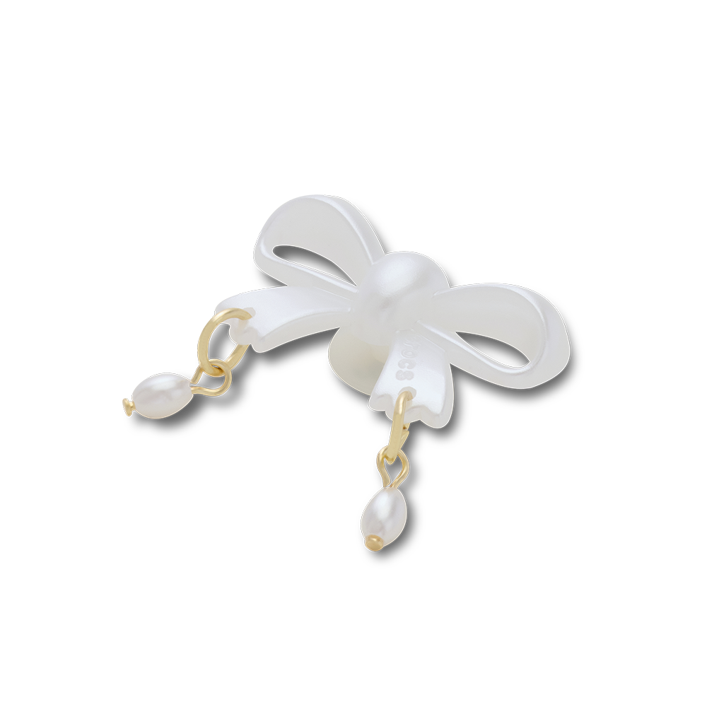 Bow and Pearl Dangle
