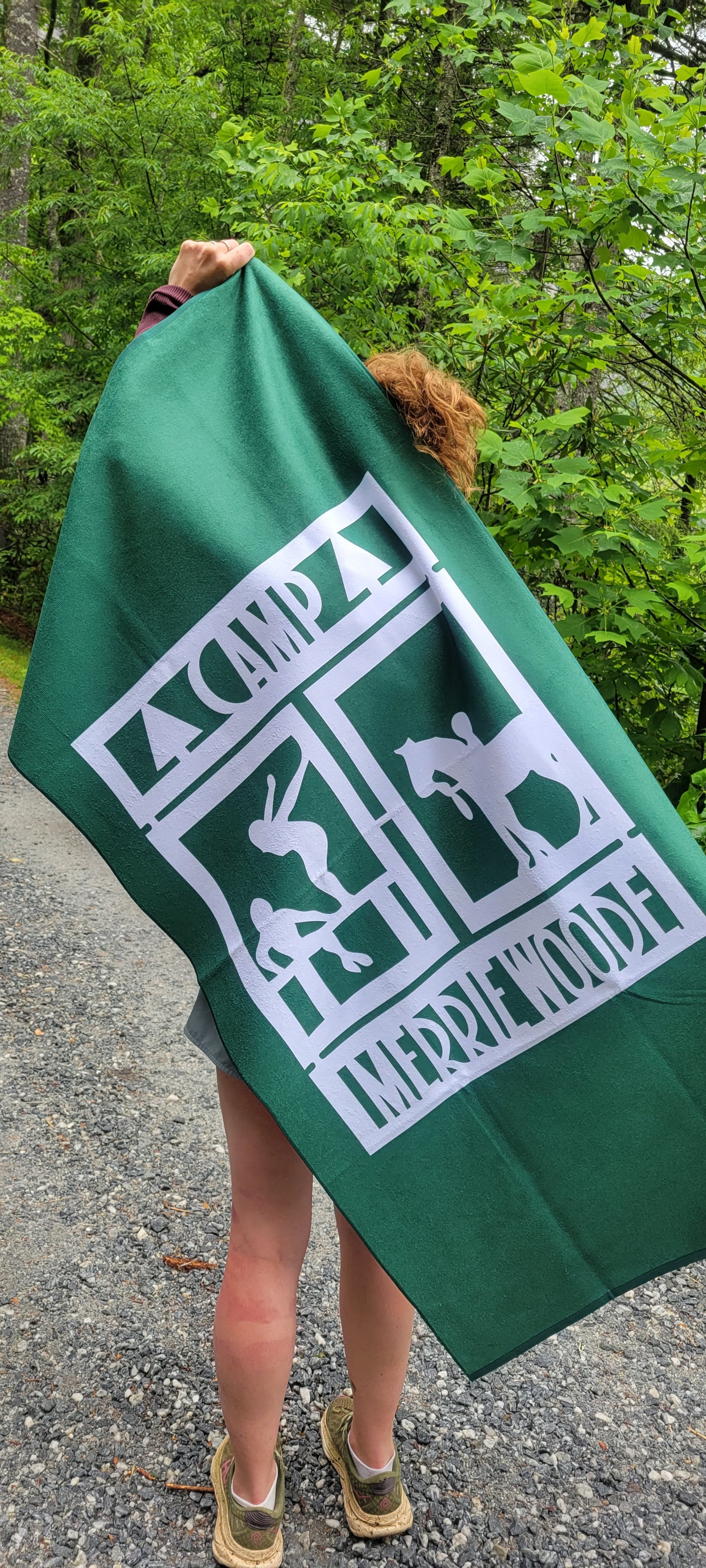 Camp Merrie-Woode Beach Towel