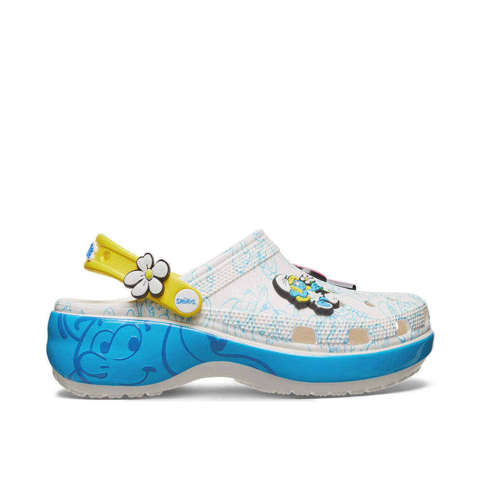 Smurfs Platform Clog