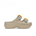 Women Saturday Platform Dipped Buckle Sandal