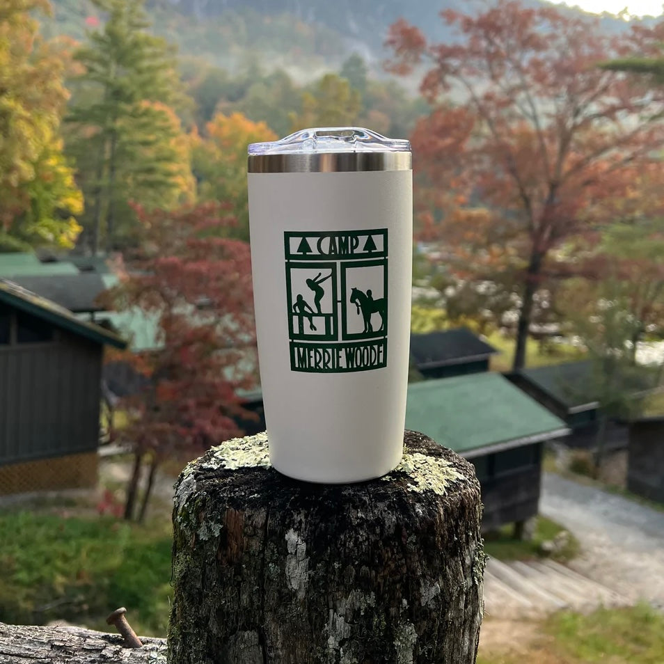 White Travel Mug